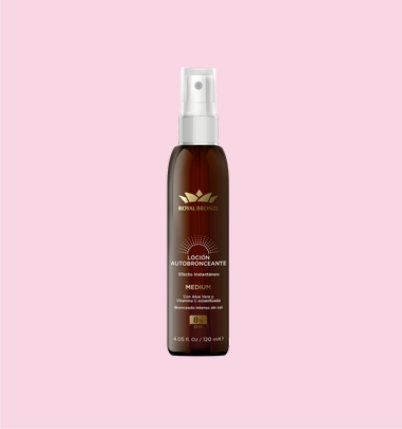 Spray autobronceante medium